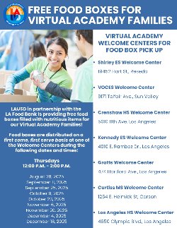 Food Distribution Flyer